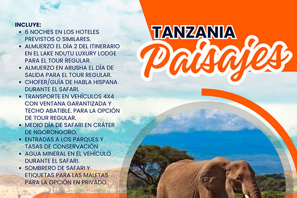 Tanzania Paisajes 2024