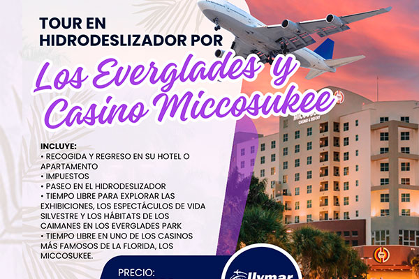 Tour en Hidrodeslizador por los Everglades y Casino Miccosukee 2024