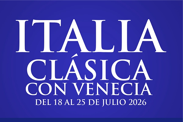 Italia clásica con Venecia - Julio 2026