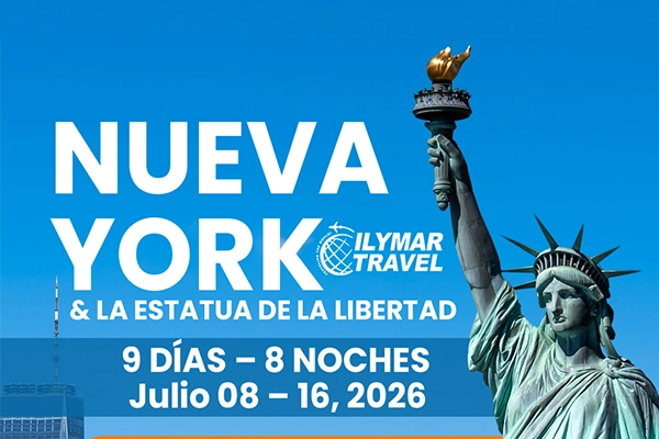 Nueva York y la Estatua de la Liberta - Julio 2026
