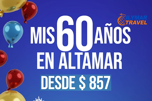 Mis Fabulosos 60 en Altamar Msc World América