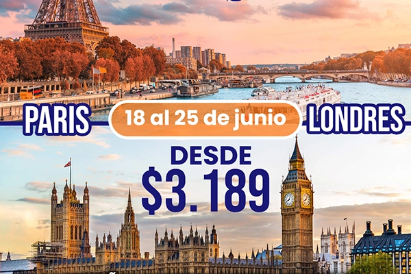 París y Londres - Junio 2026